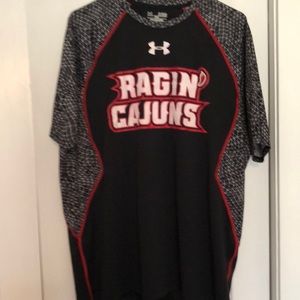 Louisiana Ragin’ Cajuns Under Armour shirt XL